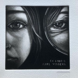 Mezzotint van Rita Vandevorst (BEL) uit 2024
